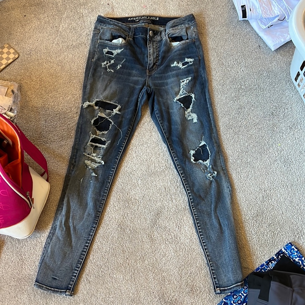 American Eagle Super Super Stretch Hi-Rise Jegging